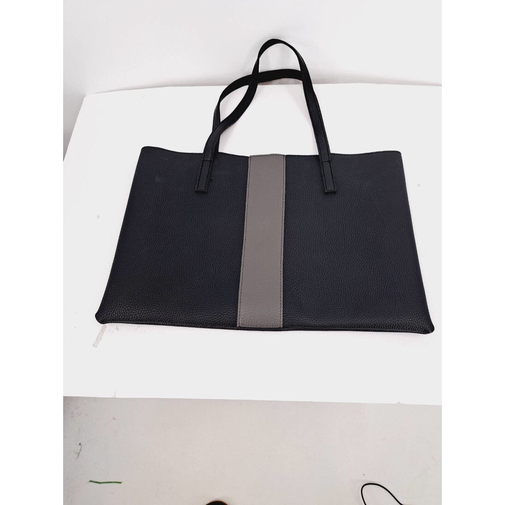 Vince Camuto Black and Gray Tote Bag